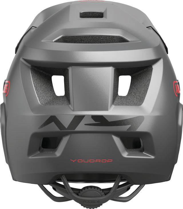 Casco de BTT ABUS YOUDROP FF Junior Gris