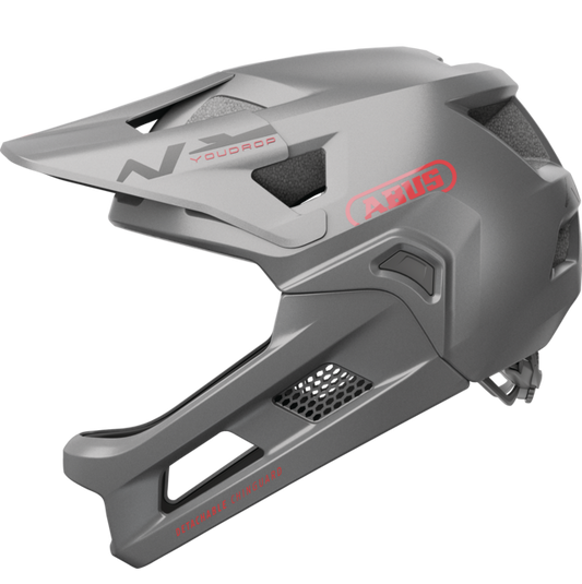 Casco de BTT ABUS YOUDROP FF Junior Gris