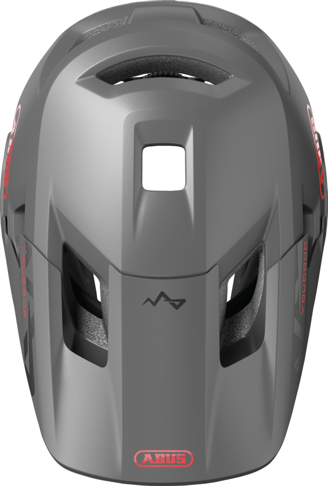 Casco de BTT ABUS YOUDROP FF Junior Gris