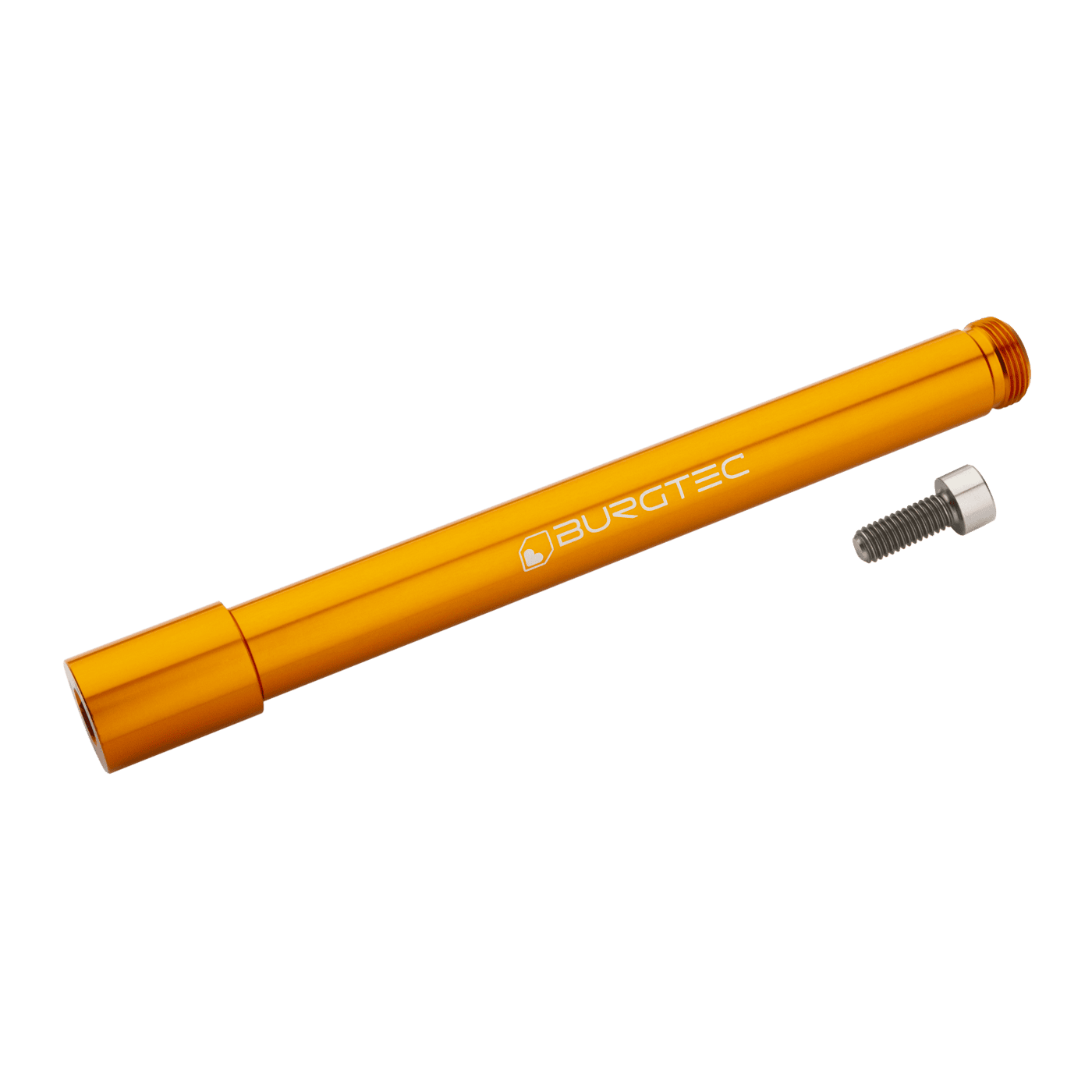 BURGTEC Eje de rueda delantera para horquilla Ôhlins RXF 36 Naranja