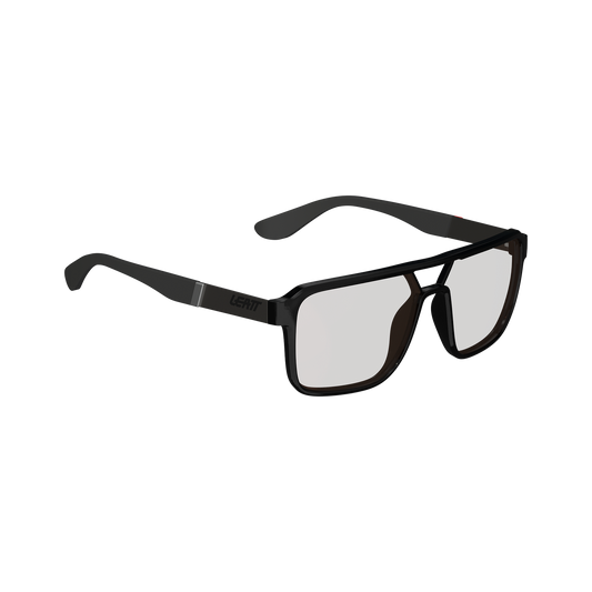 Gafas LEATT THEVIZ PYRENEES Negras Lente Polarizada Plata