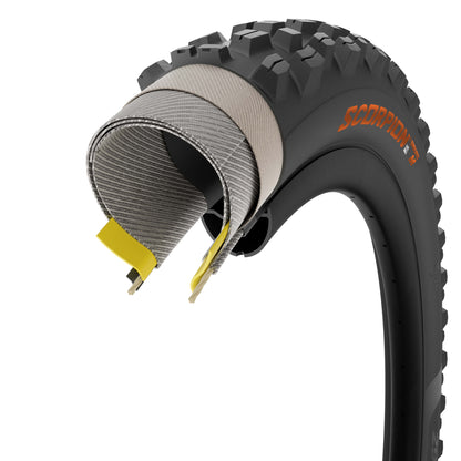 Cubierta PIRELLI SCORPION ENDURO M COLOUR EDITION 29x2.60 HardWall Tubeless Ready plegable negro/naranja