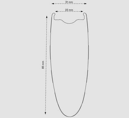 Par de Ruedas SCOPE Artech 8.T Tubeless Ready (Centerlock) Blanco