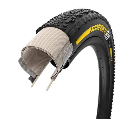 Neumático PIRELLI SCORPION RACE XC RH ProWall 29x2.40 Tubeless Ready Flexible Negro/Amarillo Team Edition