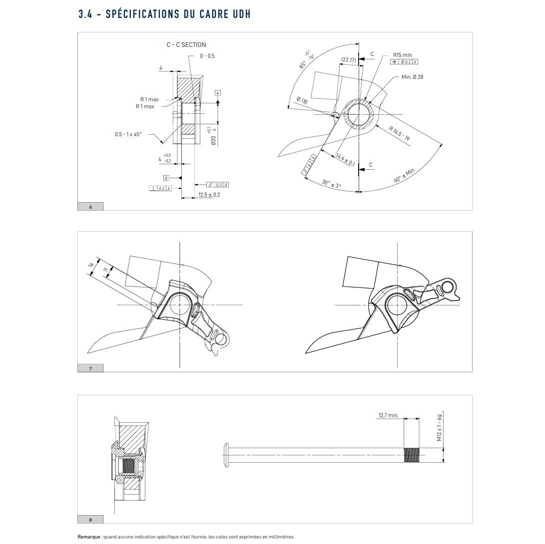 ESTRIBO UDH CAMPAGNOLO PARA MONTAJE DIRECTO 13