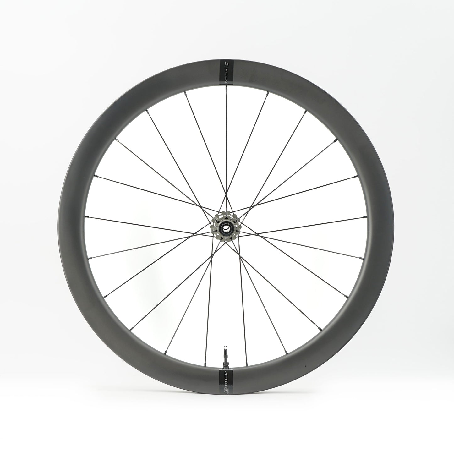 Par de ruedas SCOM AERO 50-62 Tubeless Ready (Center Lock)