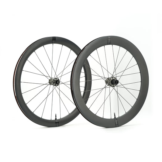 Par de ruedas SCOM AERO 50-62 Tubeless Ready (Center Lock)