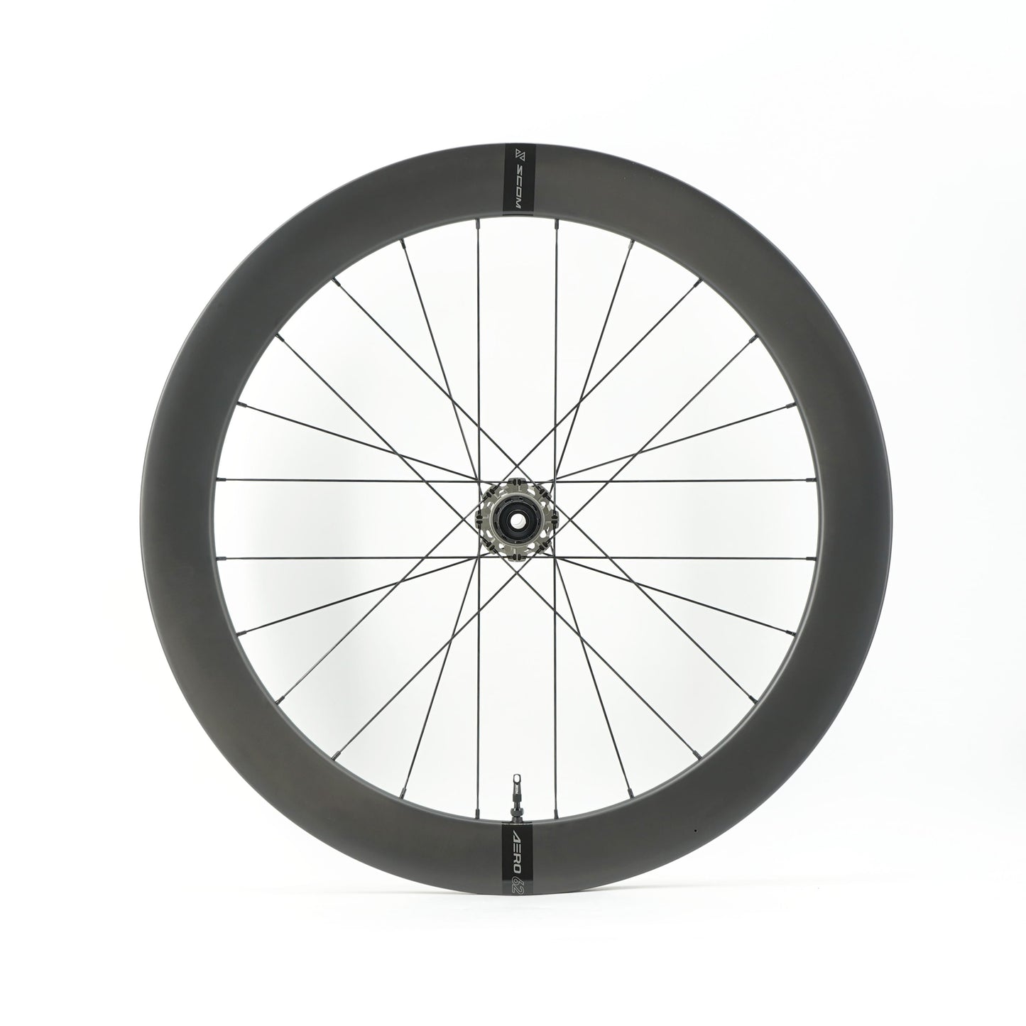 Par de ruedas SCOM AERO 50-62 Tubeless Ready (Center Lock)