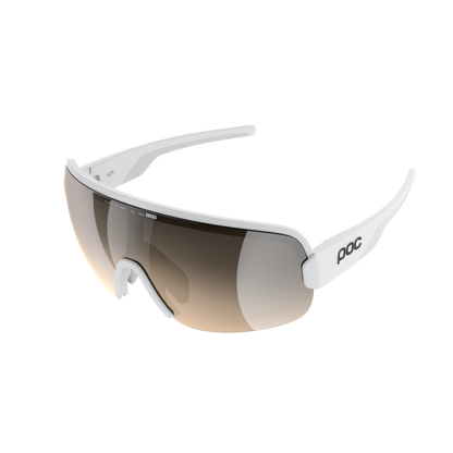 Gafas POC AIM Blanco Lente Clarity Trail Partly Sunny Silver