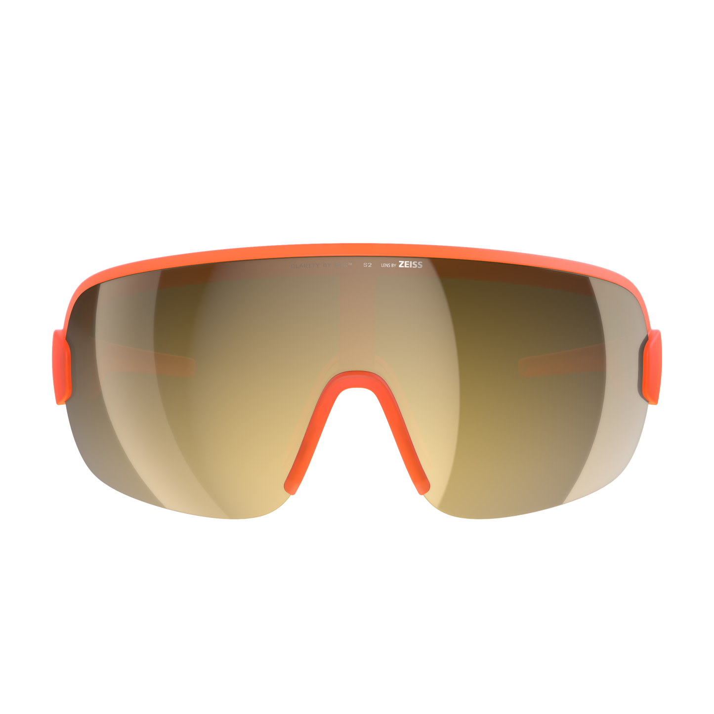Gafas POC AIM Translucent Fluorescent Orange Clarity Road Partly Sunny Gold
