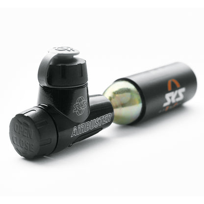 Inflador CO2 SKS GERMANY AIRBUSTER + Cartucho CO2 Roscado 16 g (x1)