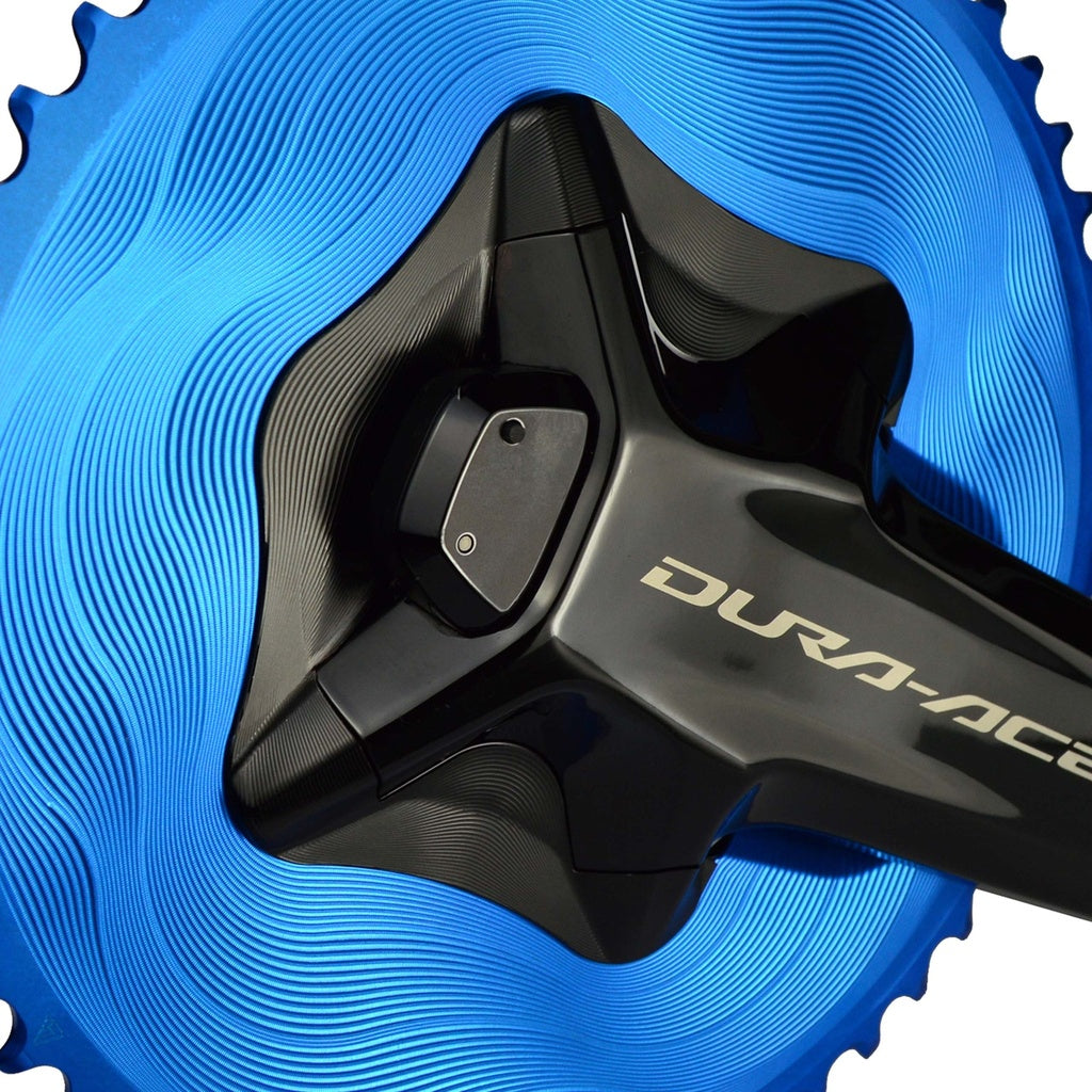 Tapa ALUGEAR para Bielas Shimano R9200 con Sensor de Potencia
