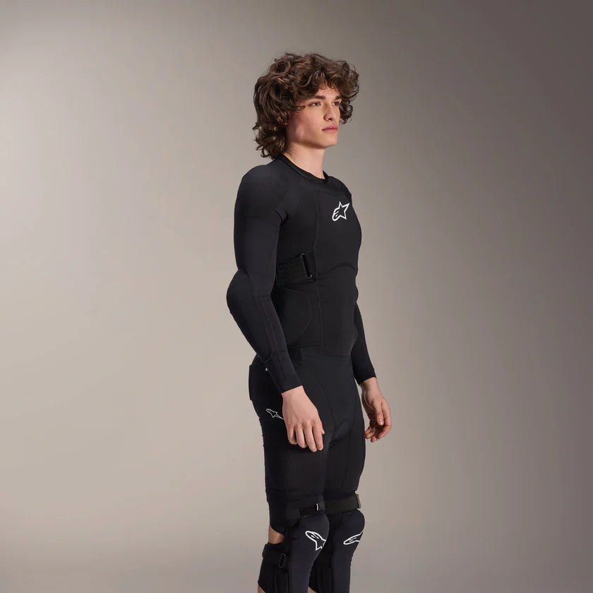 Chaleco de Protección ALPINESTARS A-IMPACT PLASMA Manga Larga Negro/Blanco