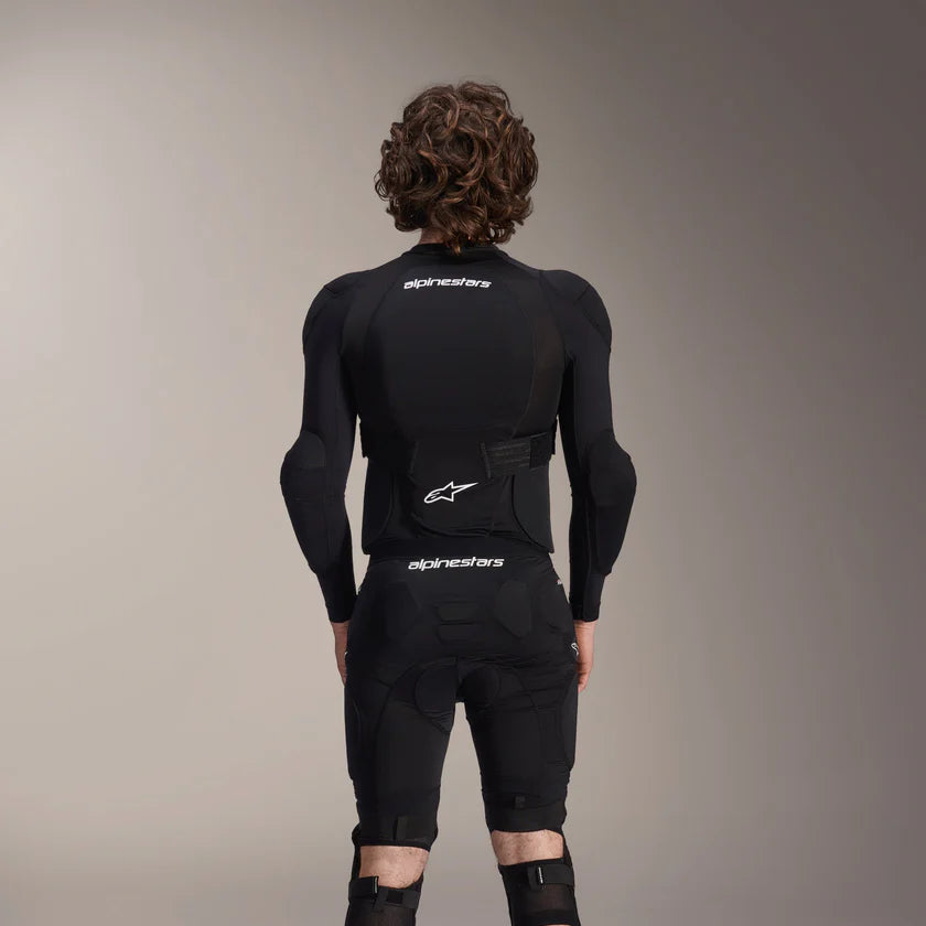 Chaleco de Protección ALPINESTARS A-IMPACT PLASMA Manga Larga Negro/Blanco