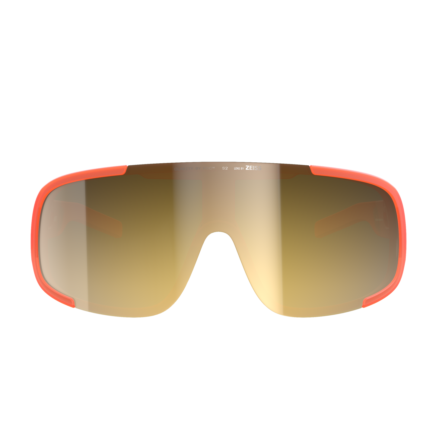 Gafas POC ASPIRE WF Naranja fluorescente translúcido/Clarity Road/Partly Sunny Gold