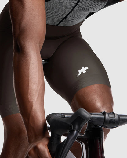 Culote Corto con Tirantes ASSOS MILLE GT S11 Marrón