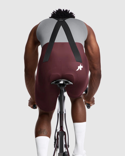 Culote Corto con Tirantes ASSOS MILLE GT S11 Burgundy Red