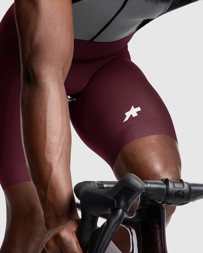 Culote Corto con Tirantes ASSOS MILLE GT S11 Burgundy Red