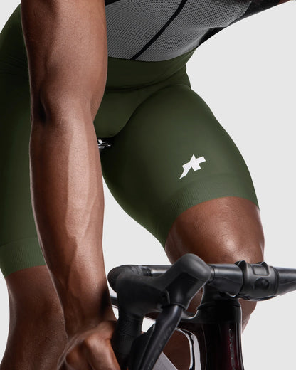 Culote Corto con Tirantes ASSOS MILLE GT S11 Moss Green