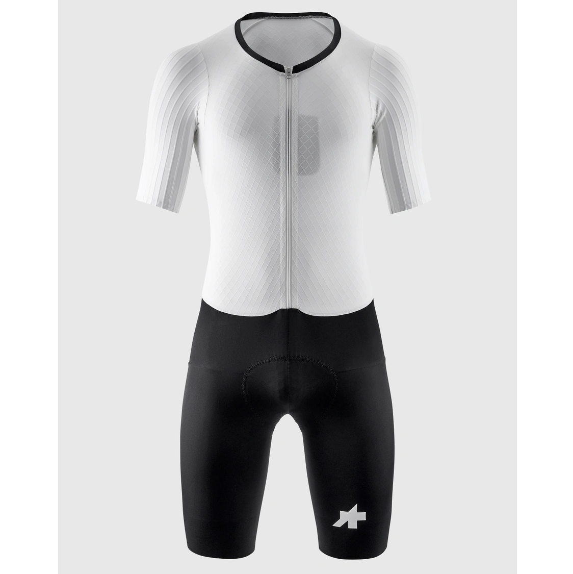 Traje ASSOS EQUIPE RS RAPIDFIRE S11 Blanco/Negro