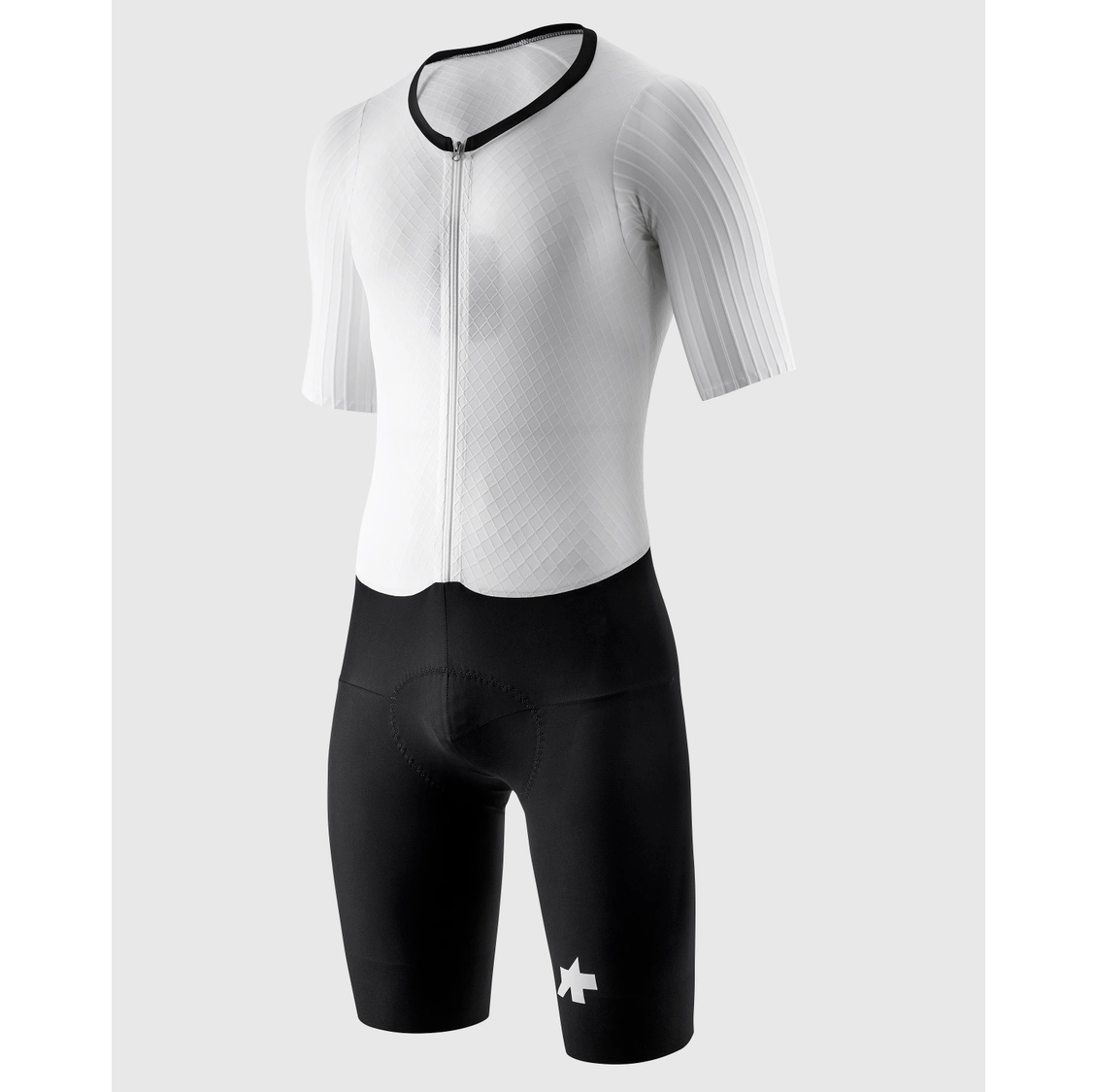 Traje ASSOS EQUIPE RS RAPIDFIRE S11 Blanco/Negro