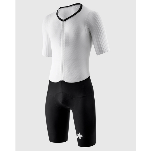 Traje ASSOS EQUIPE RS RAPIDFIRE S11 Blanco/Negro
