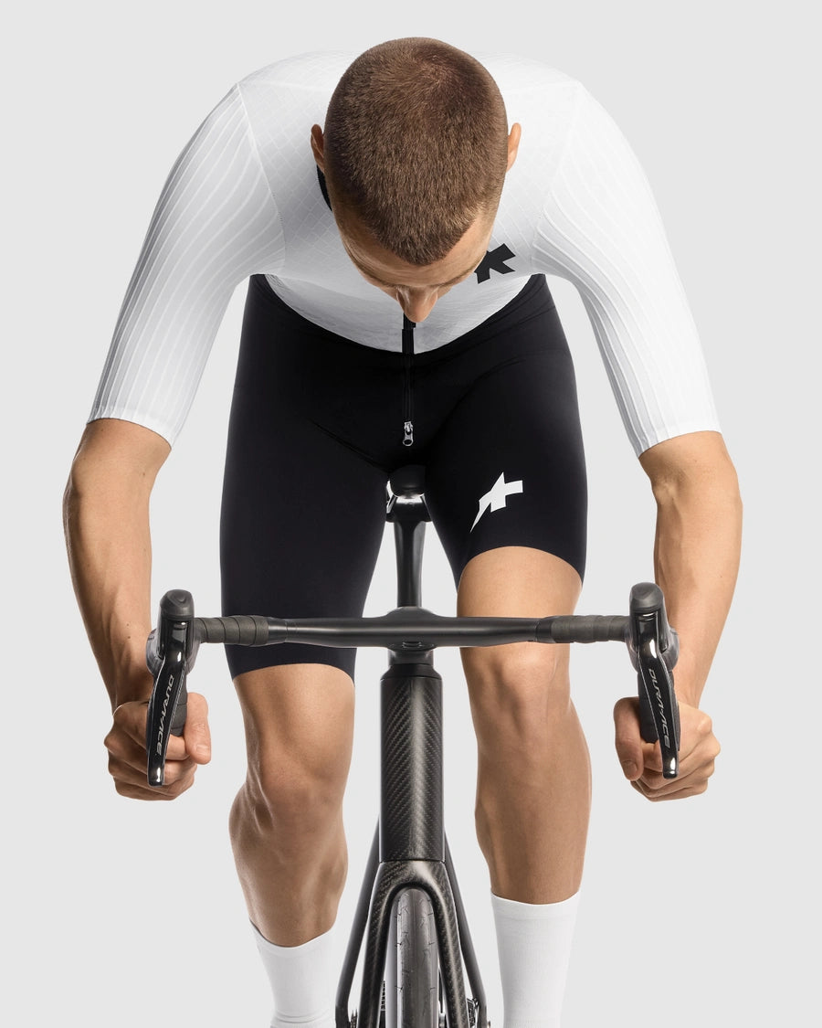 Traje ASSOS EQUIPE RSR BOLIDE S11 Blanco/Negro