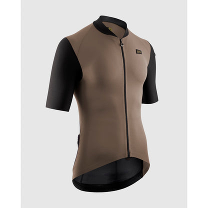 Maillot ASSOS EQUIPE RS S11 Mangas Cortas Negro/Beige