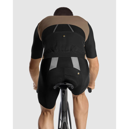 Maillot ASSOS EQUIPE RS S11 Mangas Cortas Negro/Beige