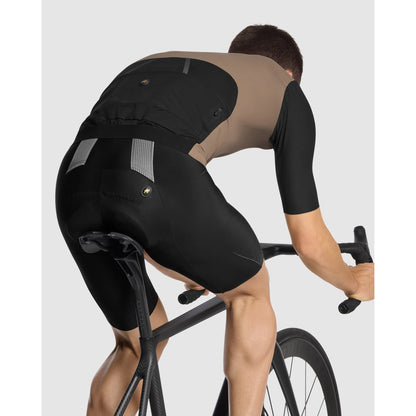 Maillot ASSOS EQUIPE RS S11 Mangas Cortas Negro/Beige