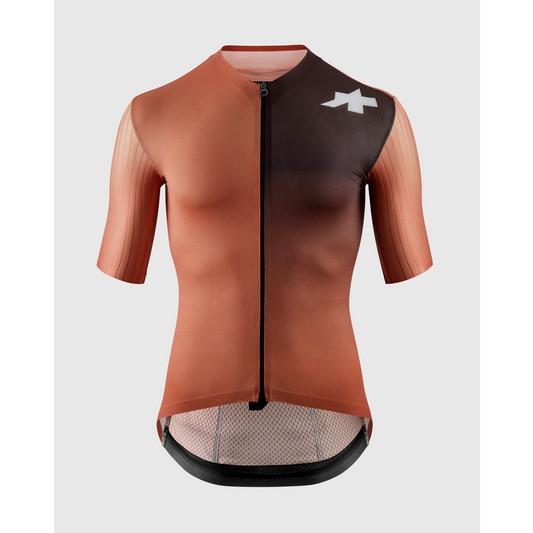 Maillot ASSOS EQUIPE RS S11 Marrón Manga Corta