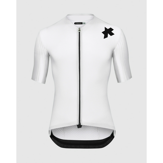 Maillot ASSOS EQUIPE RS S11 Manga Corta Blanco