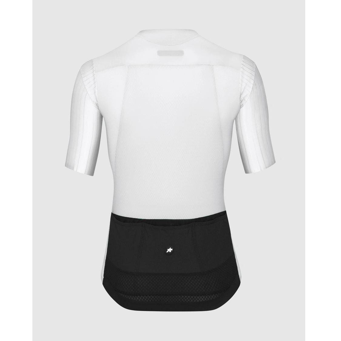 Maillot ASSOS EQUIPE RS S11 Manga Corta Blanco