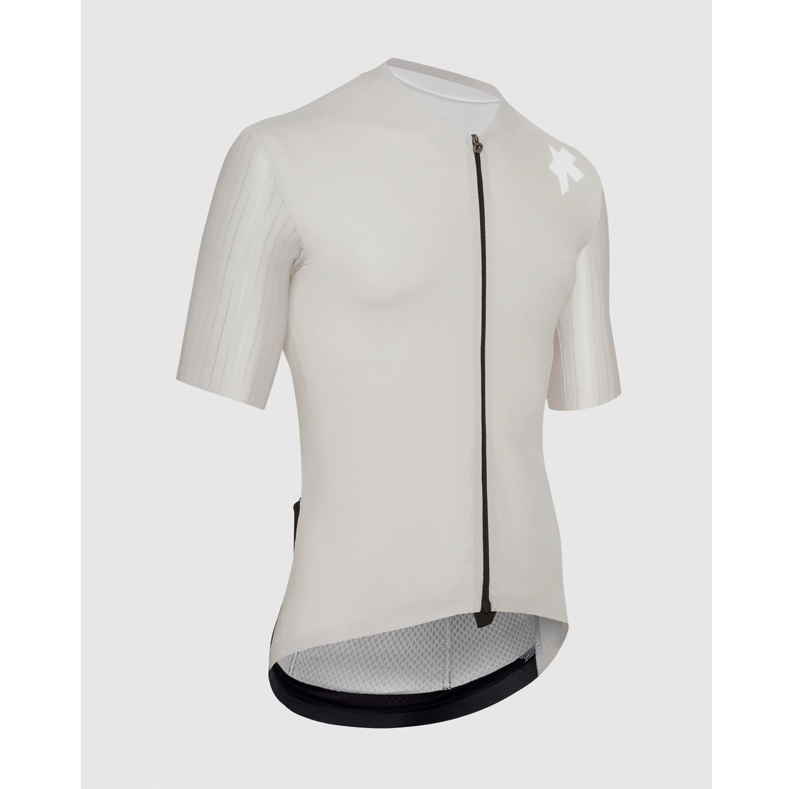 ASSOS EQUIPE RS S11 Maillot de manga corta Leche de almendra