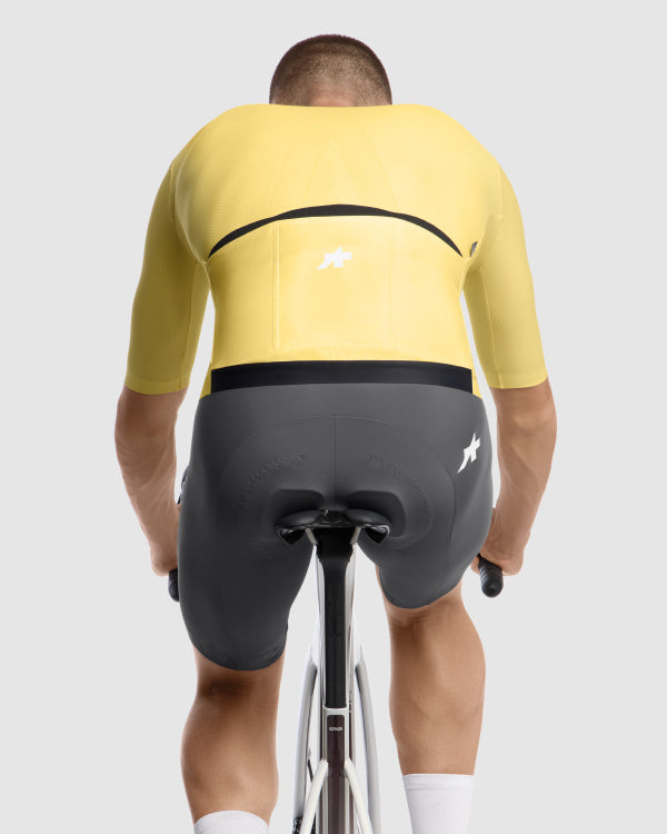 Maillot ASSOS EQUIPE R S11 Manga Corta Amarillo