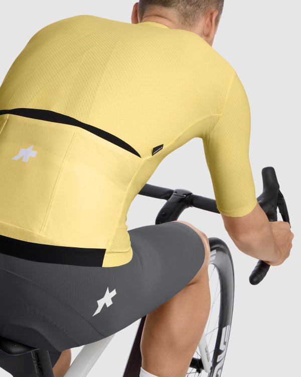 Maillot ASSOS EQUIPE R S11 Manga Corta Amarillo