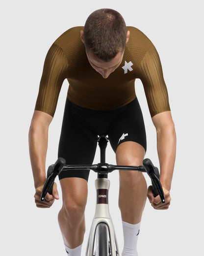 Maillot ASSOS EQUIPE RSR S11 Mangas Cortas Bronce
