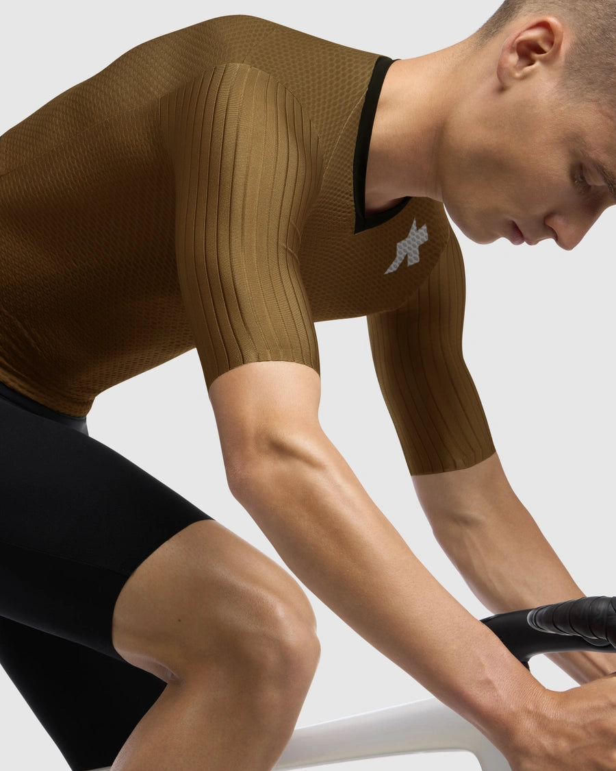 Maillot de manga corta ASSOS EQUIPE RSR S11 Caqui