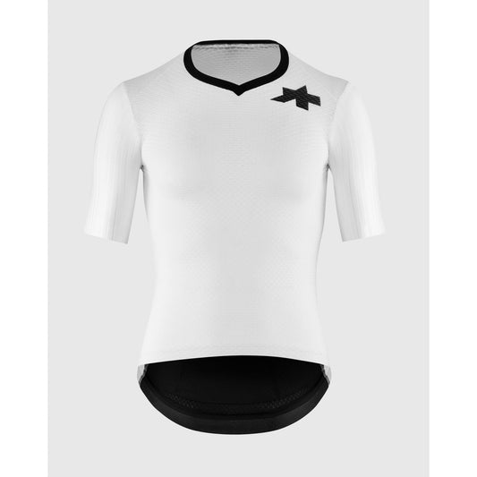 Maillot ASSOS EQUIPE RSR S11 Manga Corta Blanco