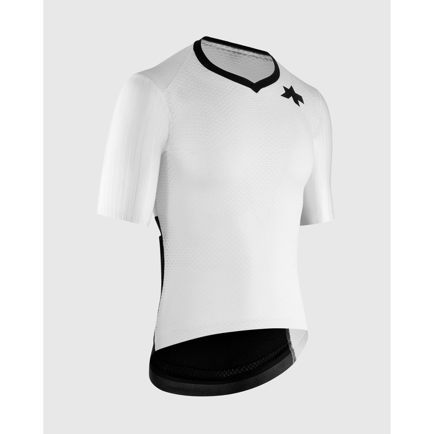 Maillot ASSOS EQUIPE RSR S11 Manga Corta Blanco