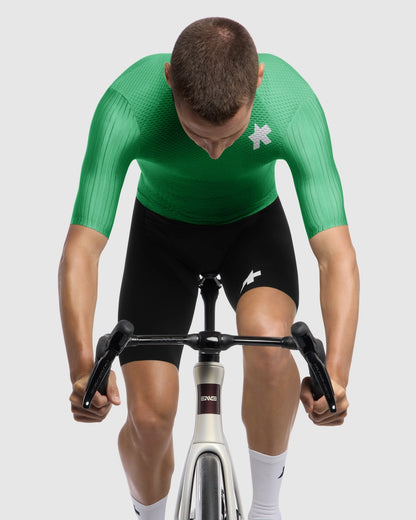 Maillot ASSOS EQUIPE RSR S11 Mangas Cortas Verde