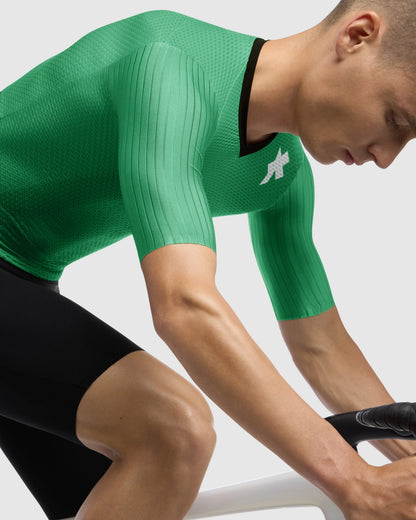 Maillot ASSOS EQUIPE RSR S11 Mangas Cortas Verde