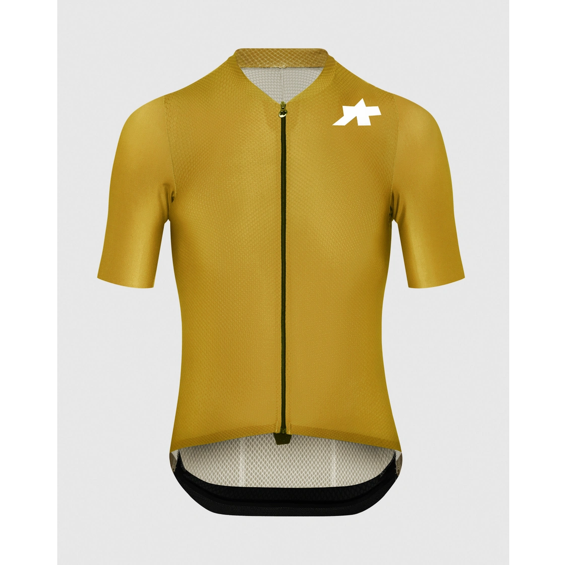 Maillot ASSOS MILLE GT S11 EVO Manga Corta Amarillo Dorado