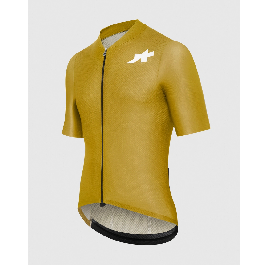 Maillot ASSOS MILLE GT S11 EVO Manga Corta Amarillo Dorado