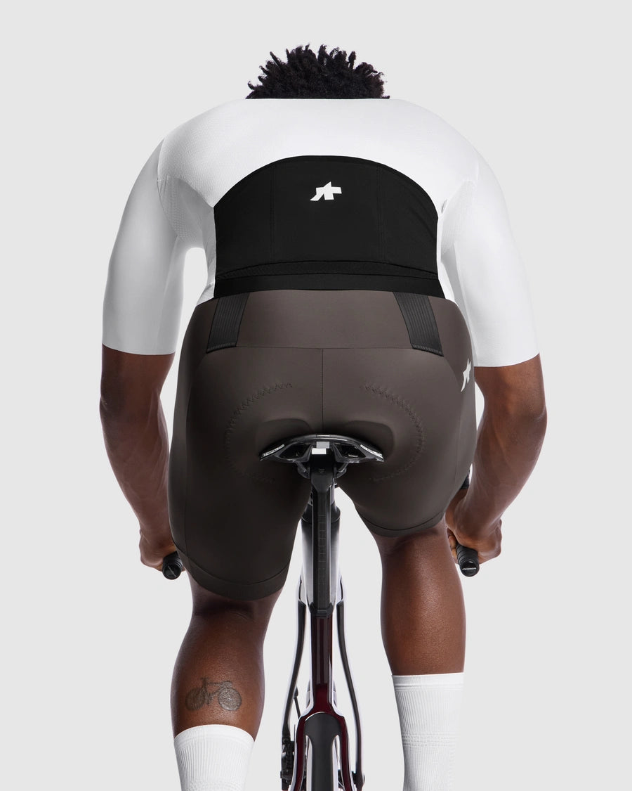 Maillot ASSOS MILLE GT S11 EVO Manga Corta Blanco