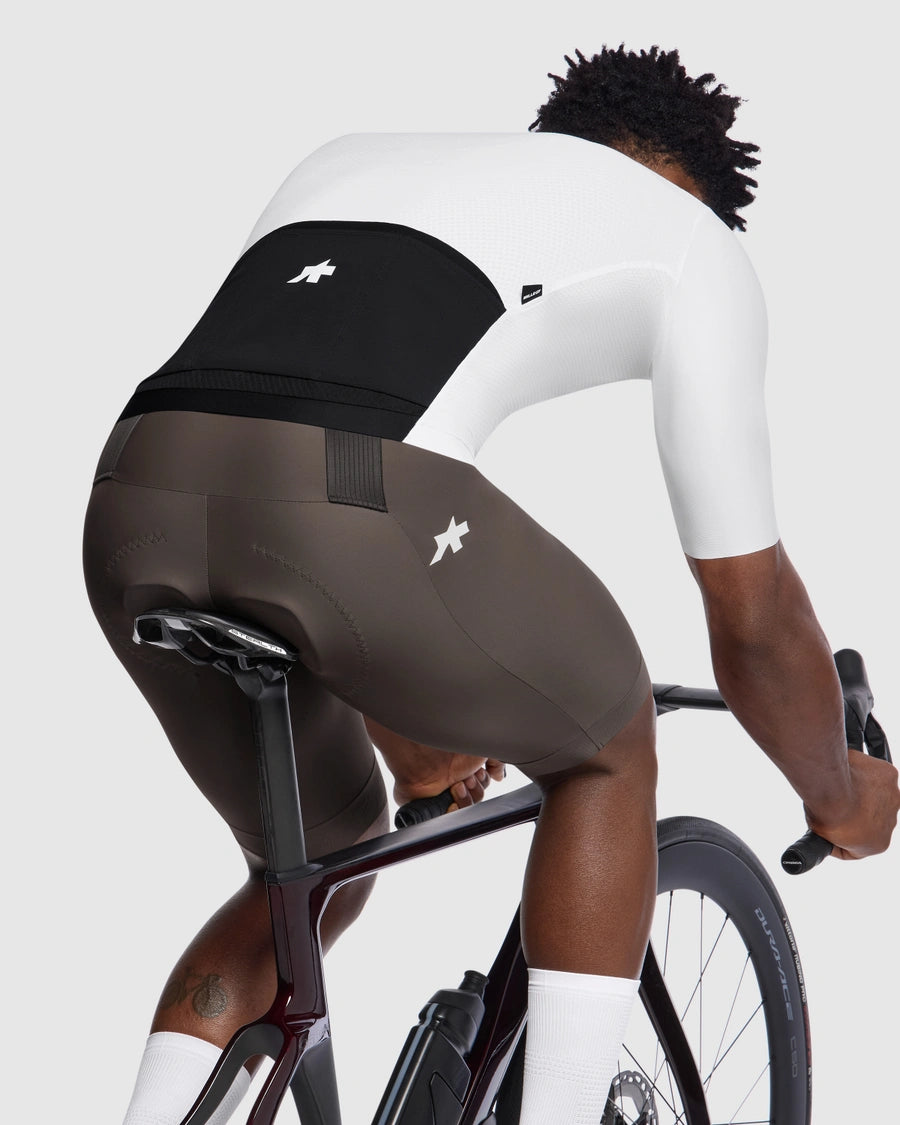 Maillot ASSOS MILLE GT S11 EVO Manga Corta Blanco