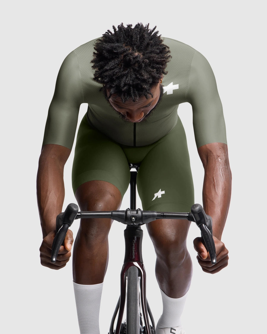Maillot ASSOS MILLE GT S11 EVO Manga Corta Edge Verde