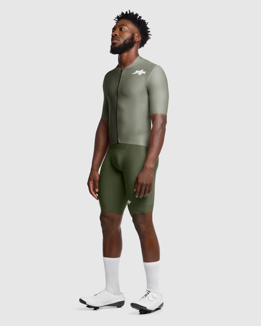 Maillot ASSOS MILLE GT S11 EVO Manga Corta Edge Verde