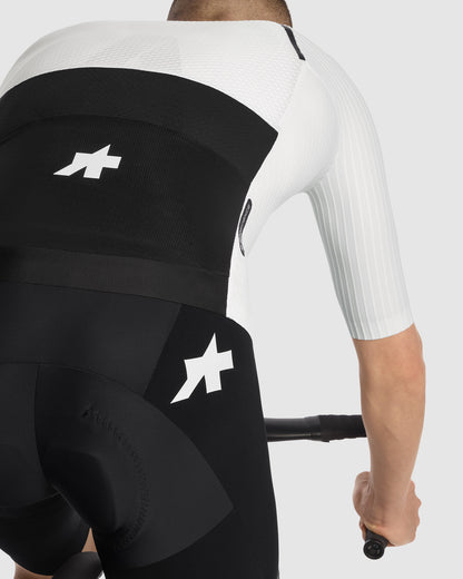 Maillot ASSOS EQUIPE RSR BOLIDE Mangas Cortas Blanco