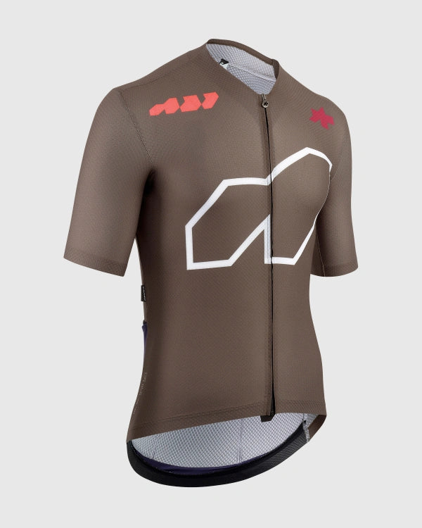 Maillot ASSOS EQUIPE R S11 We are the A Manga Corta Marrón
